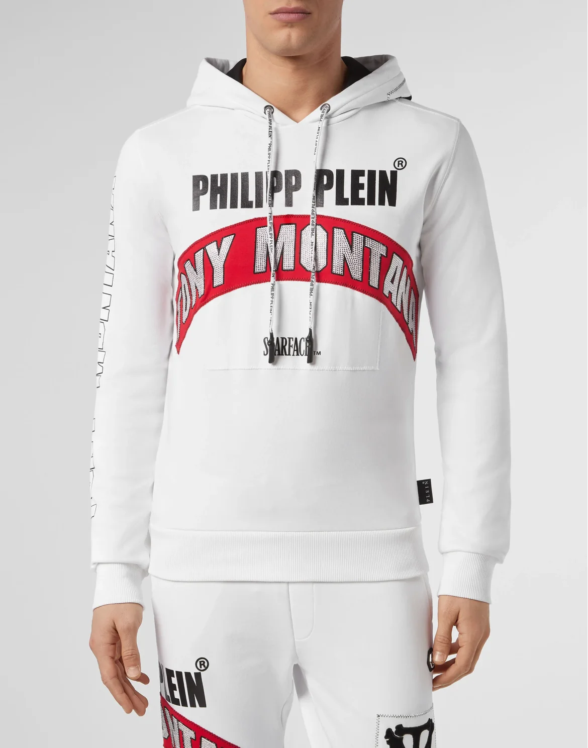 Hoodie sweatshirt Scarface, цвет: Белый