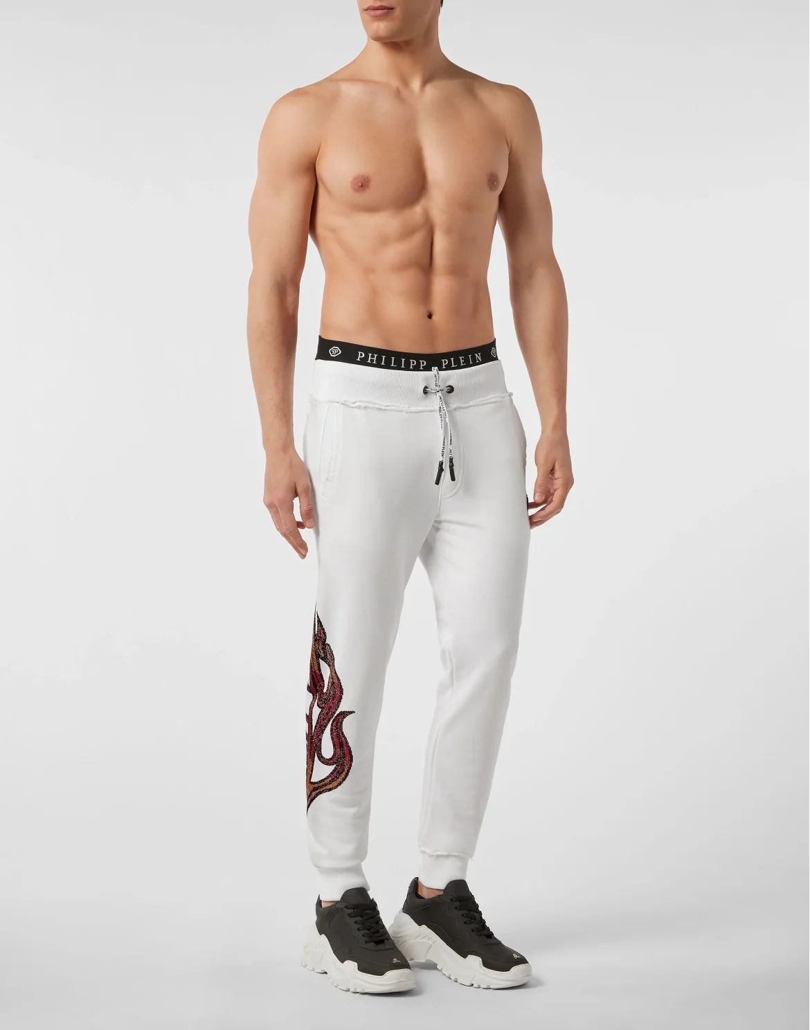 Jogging Trousers Flame, цвет: Белый