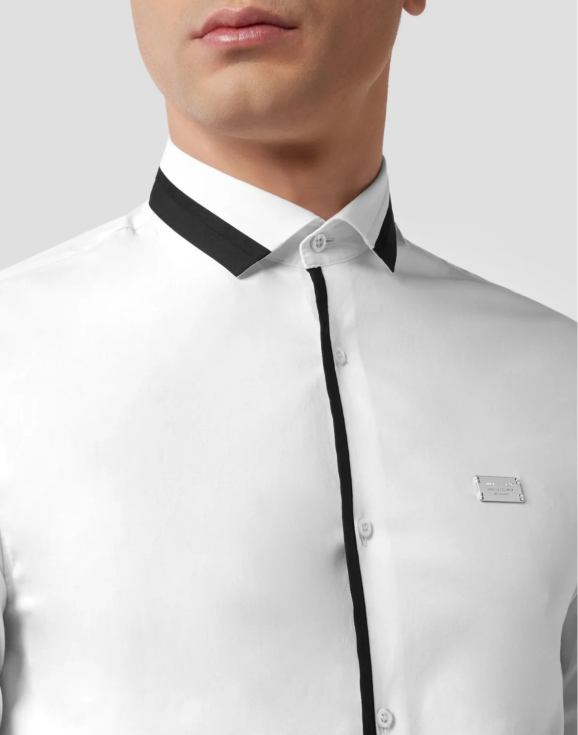 Shirt Platinum Cut LS Statement, цвет: Белый