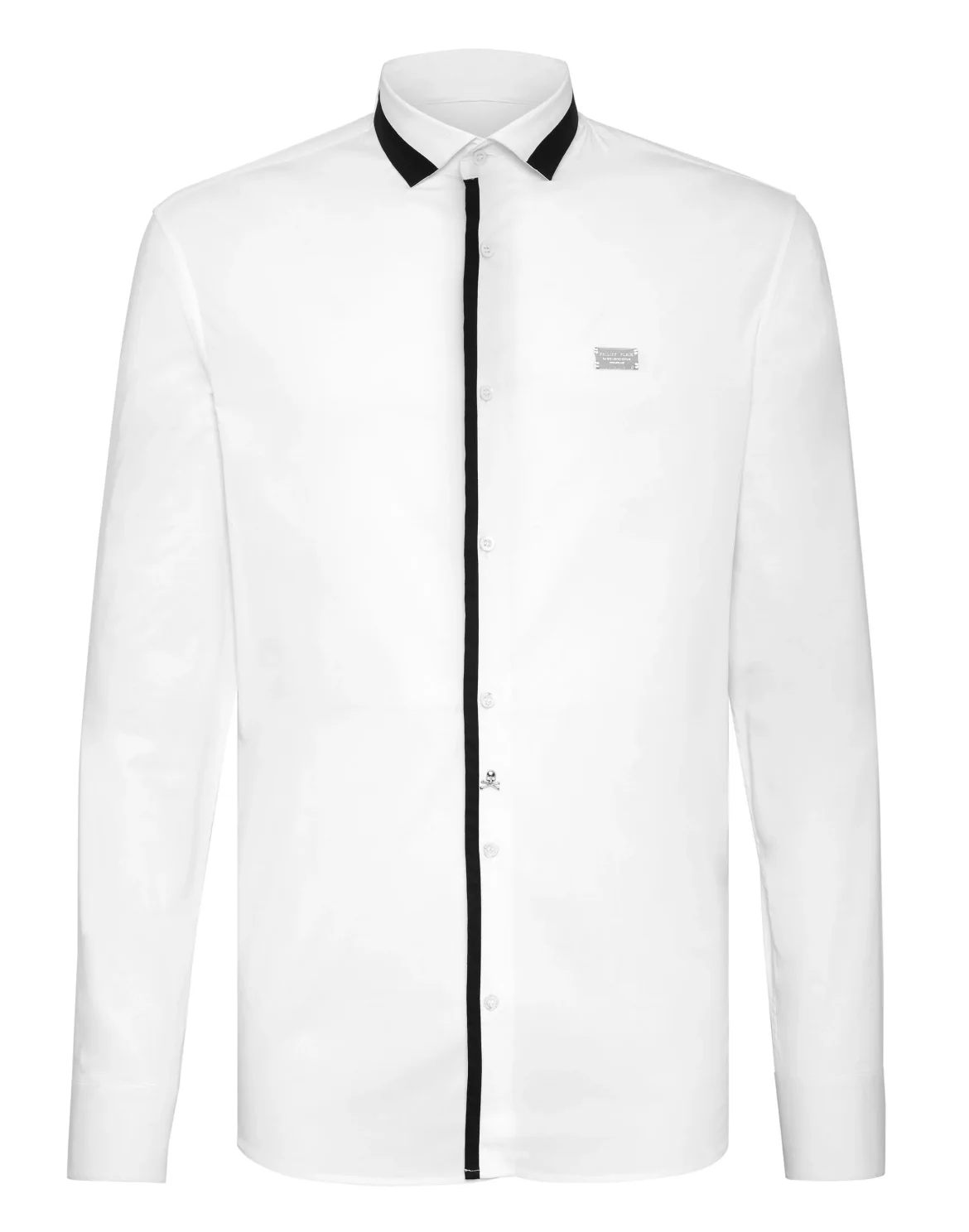 Shirt Platinum Cut LS Statement, цвет: Белый