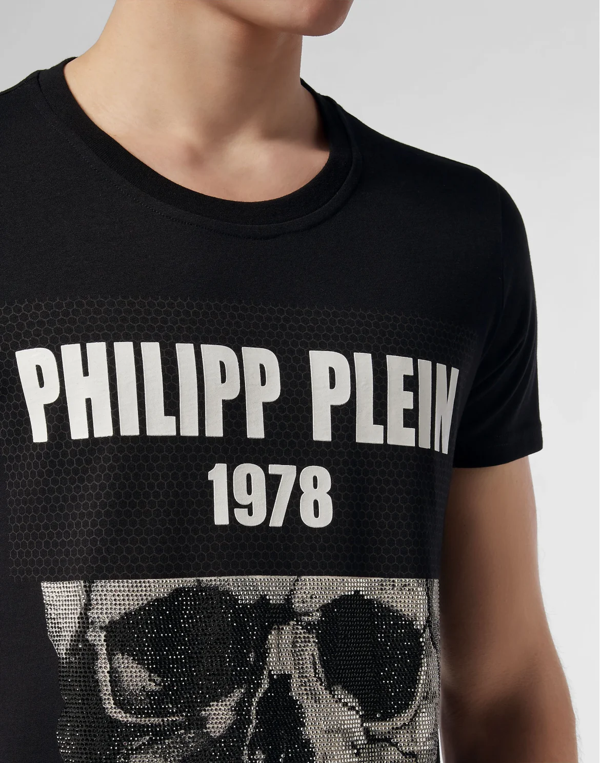 T-shirt Round Neck SS Skull, цвет: Черный