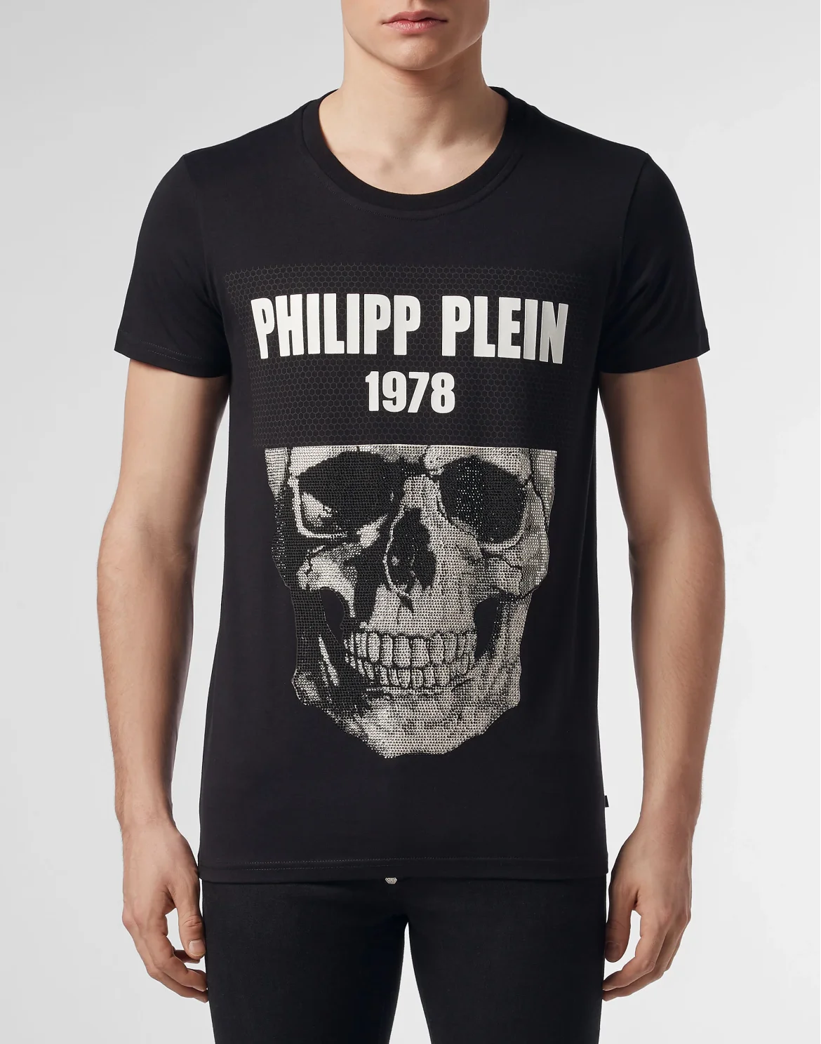 T-shirt Round Neck SS Skull, цвет: Черный