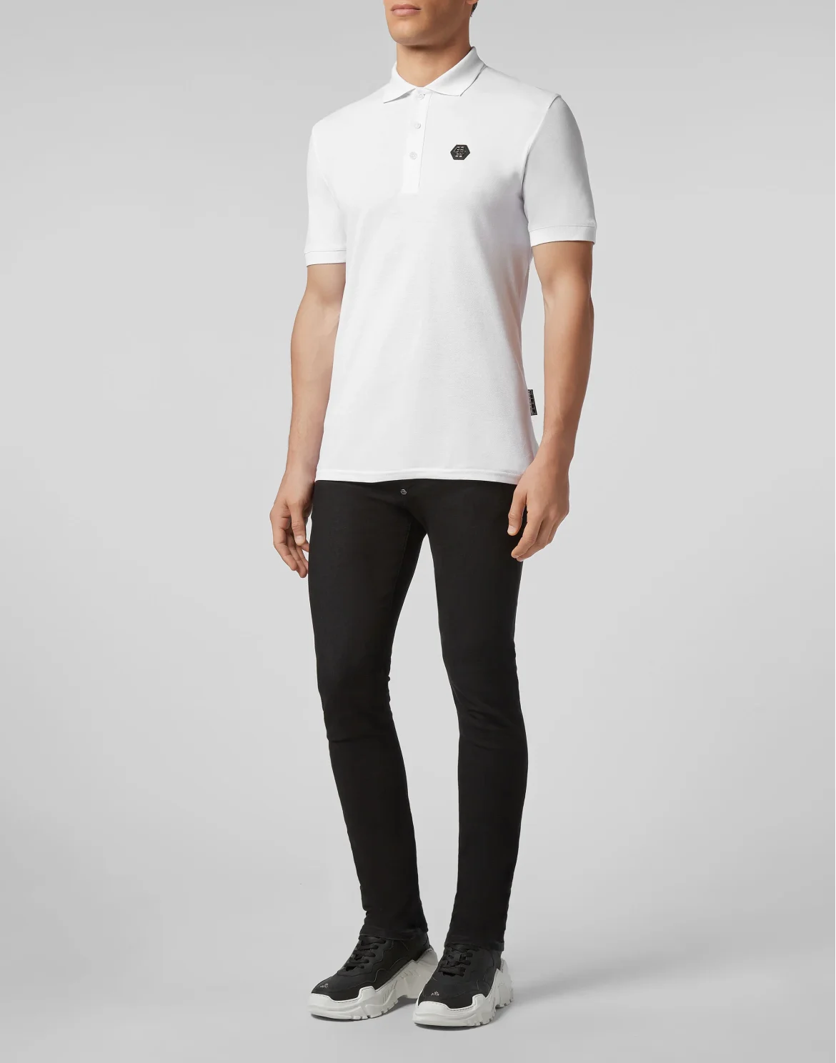 Slim Fit Polo shirt SS Flame, цвет: Белый