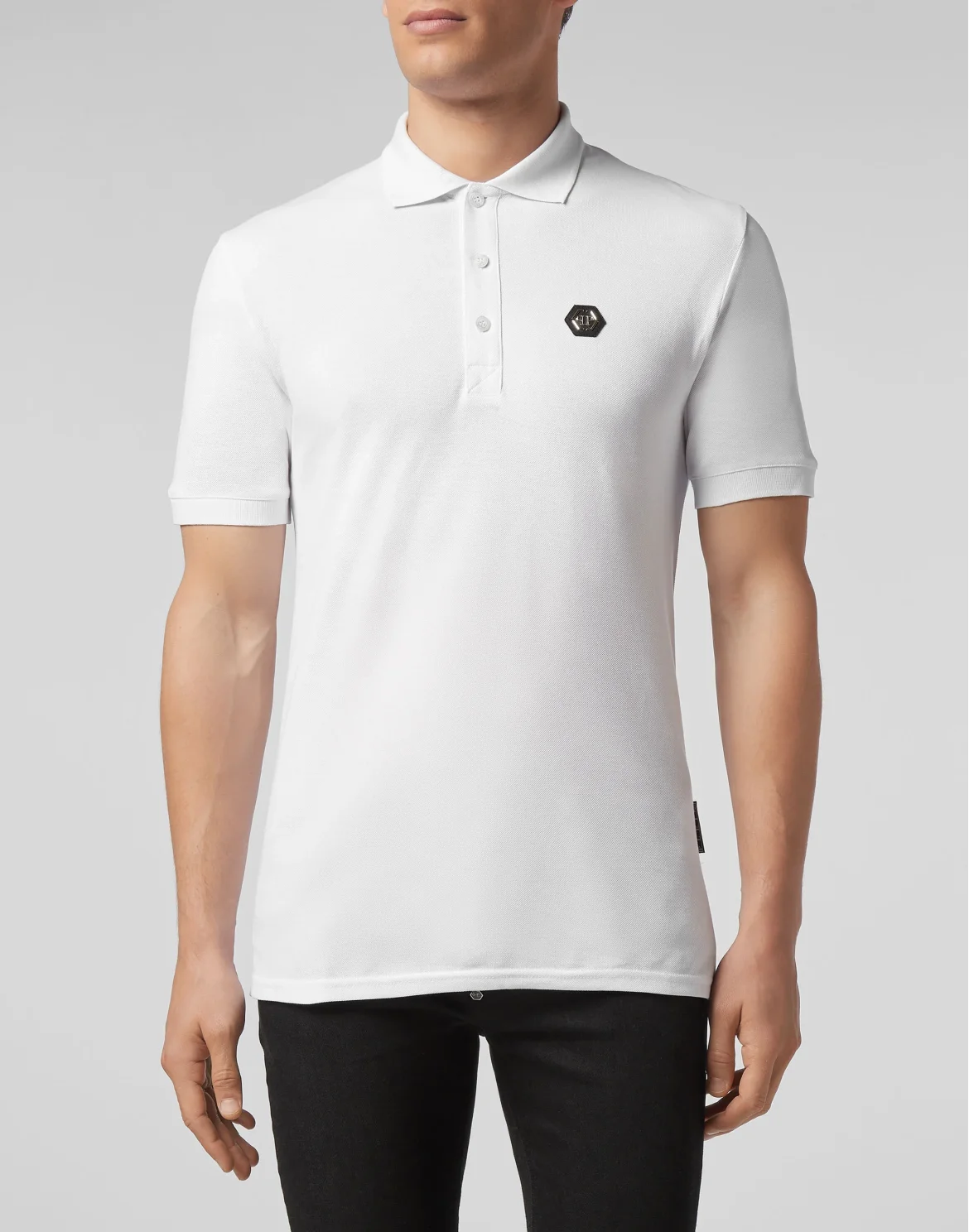 Slim Fit Polo shirt SS Flame, цвет: Белый