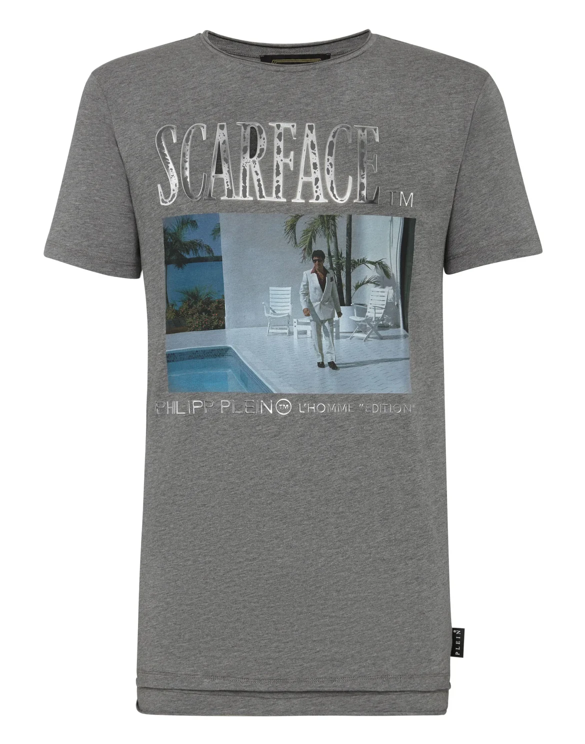 T-shirt Round Neck SS Scarface, цвет: Серый