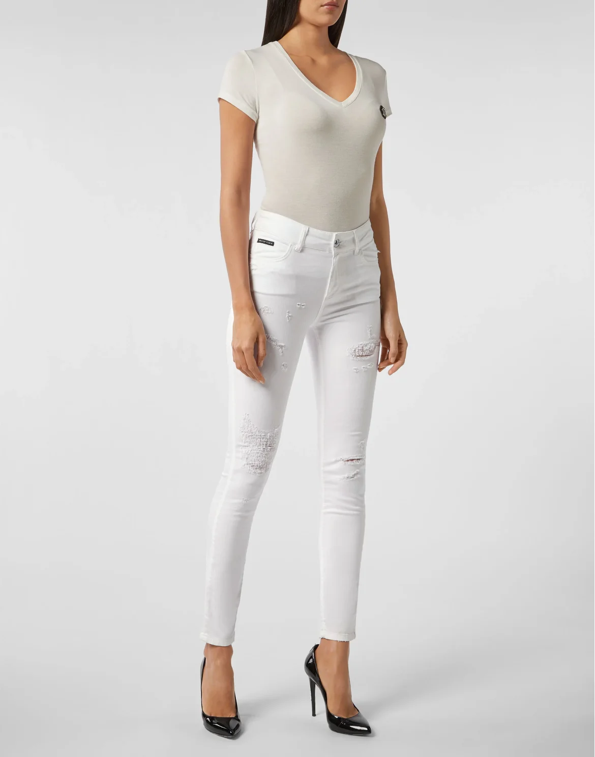 Slim Fit Statement, цвет: Белый