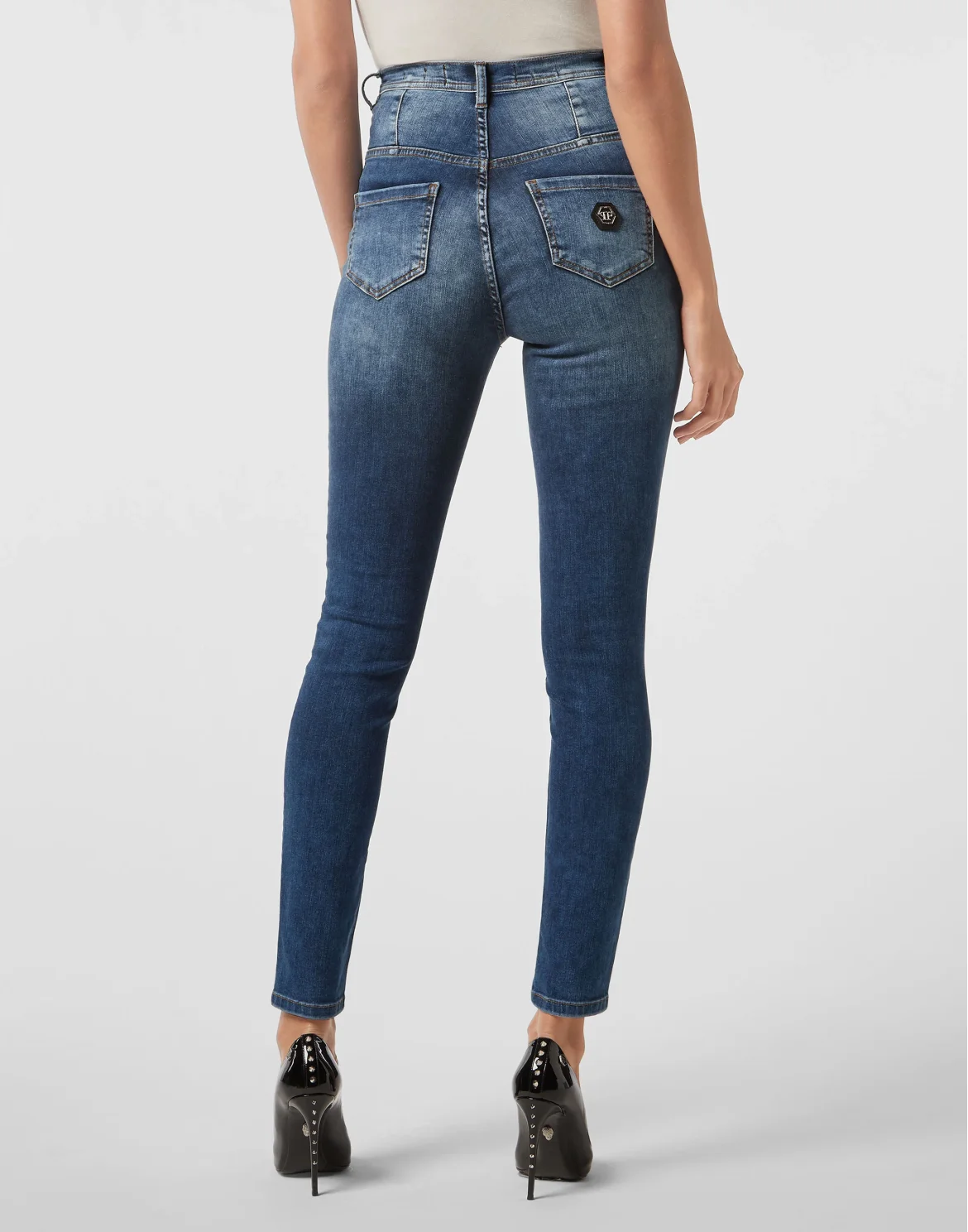 Super High Waist Jegging Original, цвет: Синий