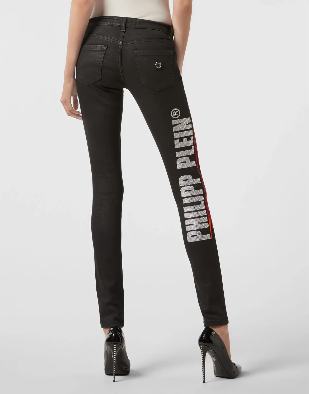 Slim Fit Flame, цвет: Черный