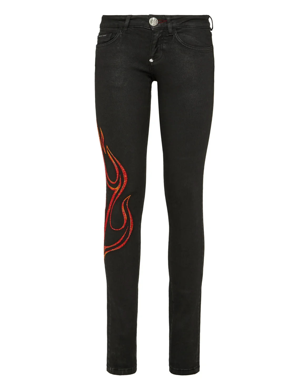 Slim Fit Flame, цвет: Черный