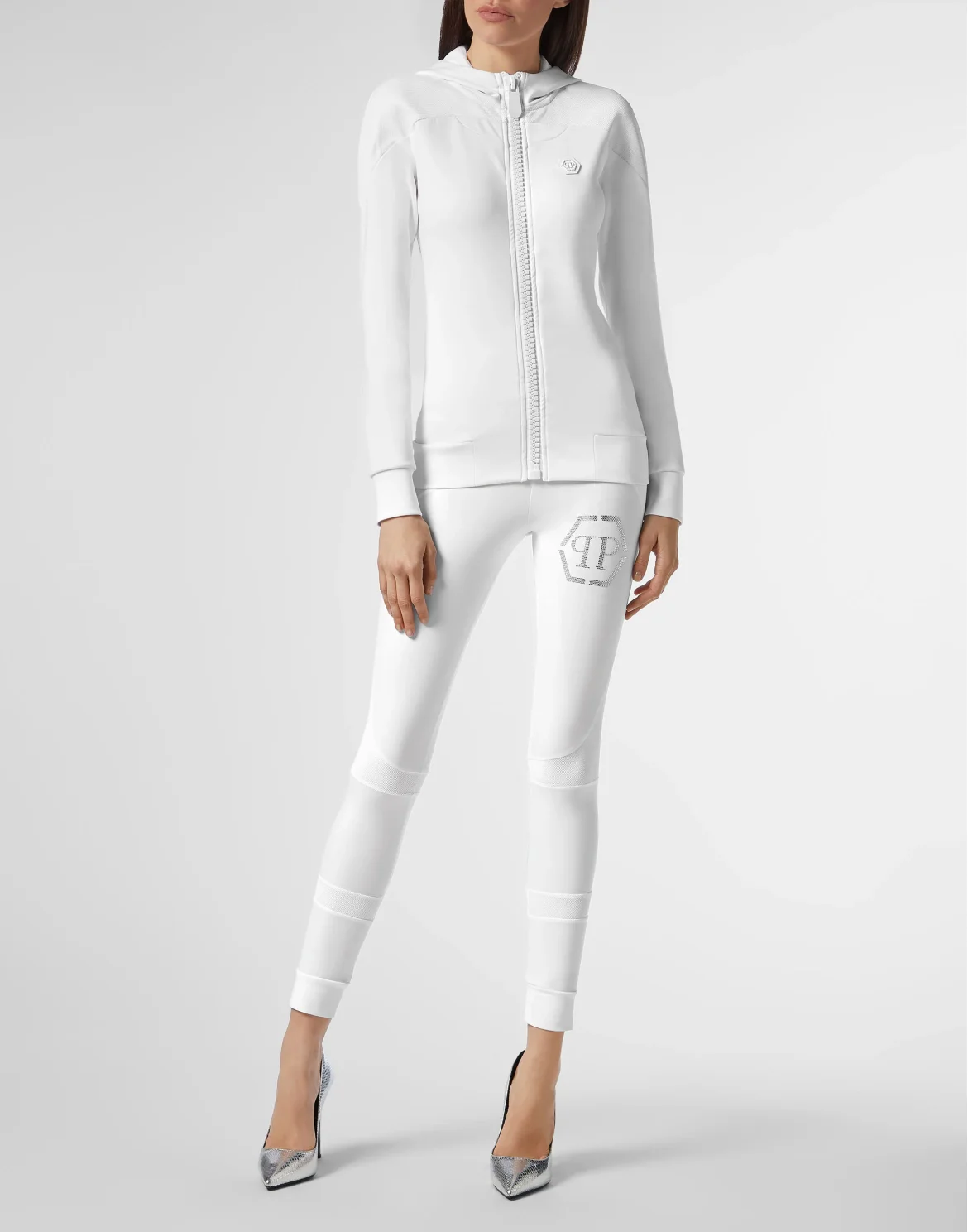 Hoodie Sweatjacket P.L.N., цвет: Белый