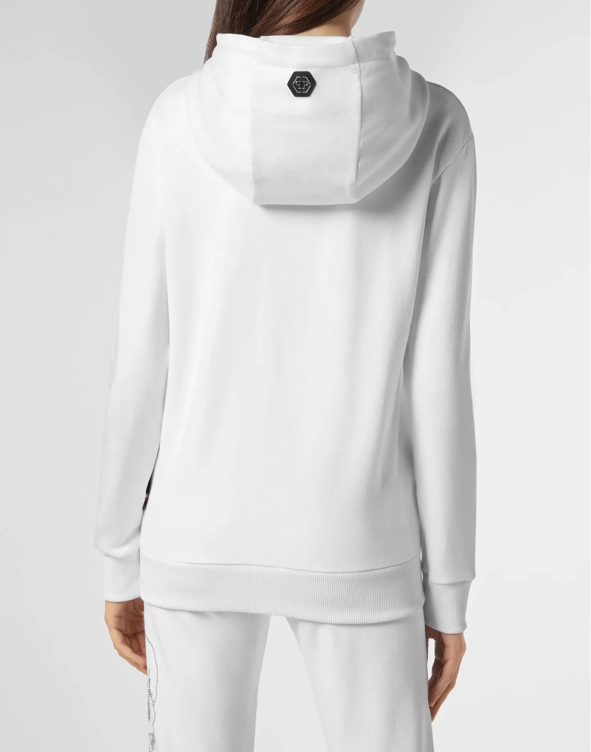 Hoodie sweatshirt Skull, цвет: Белый