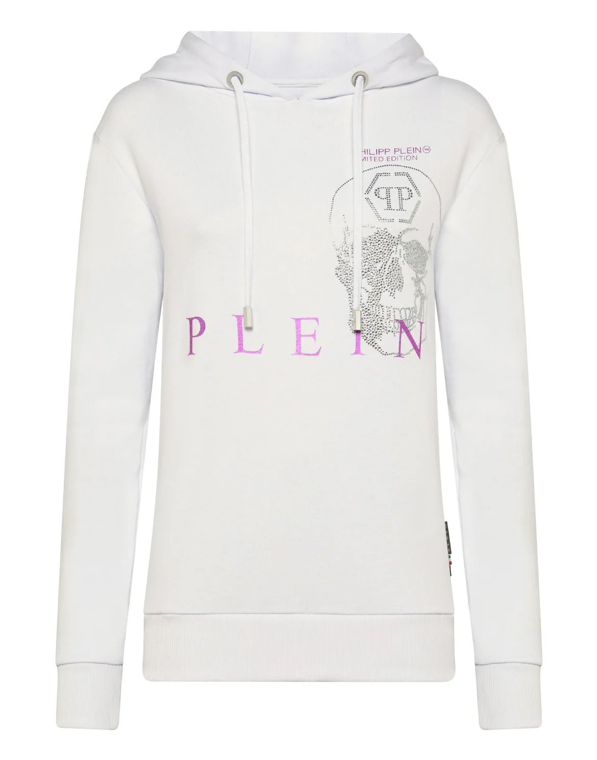 Hoodie sweatshirt Skull, цвет: Белый