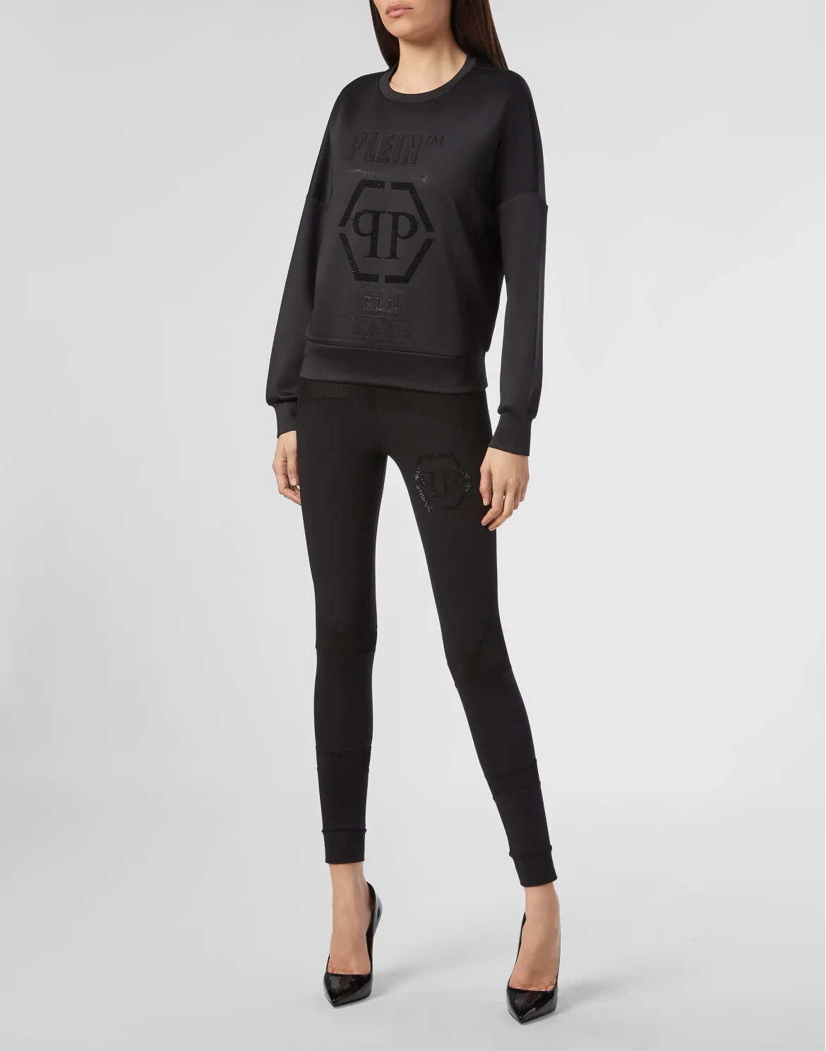 Jogging Leggings P.L.N., цвет: Черный