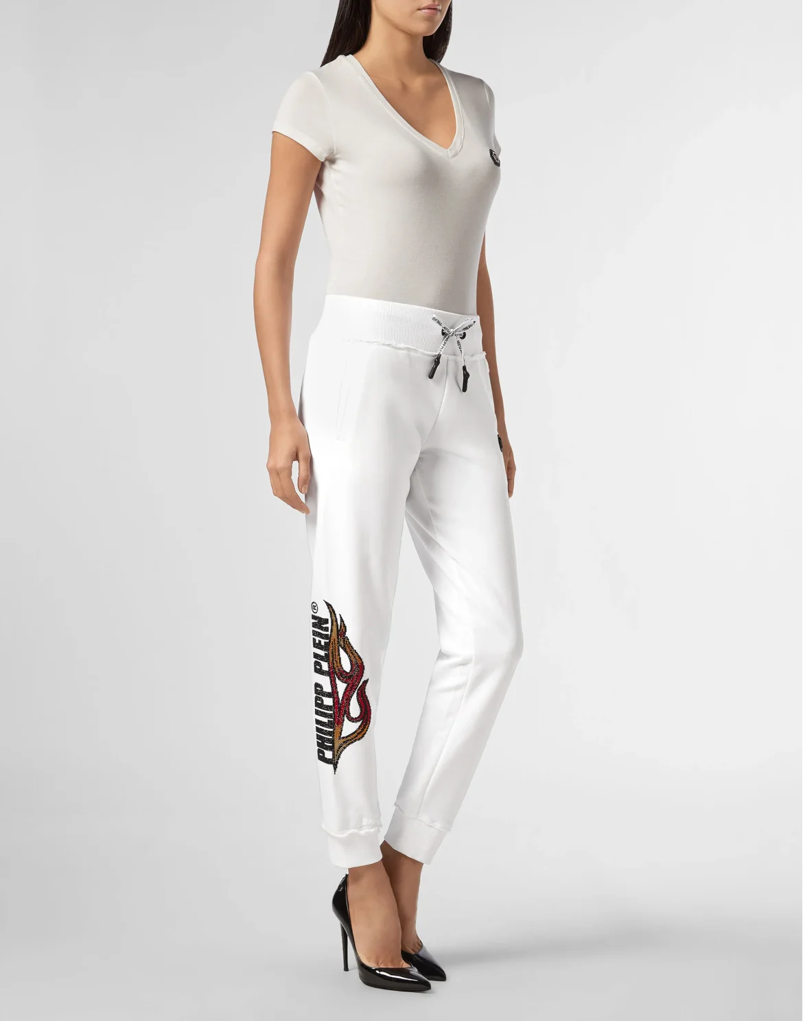 Jogging Leggings Flame, цвет: Белый