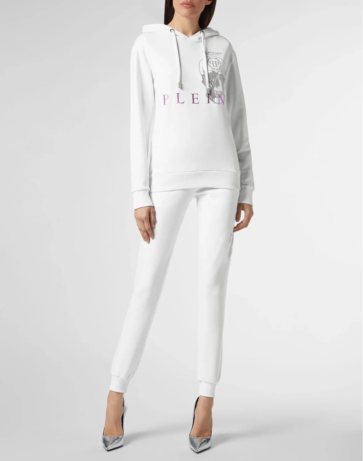 Jogging Trousers Skull, цвет: Белый
