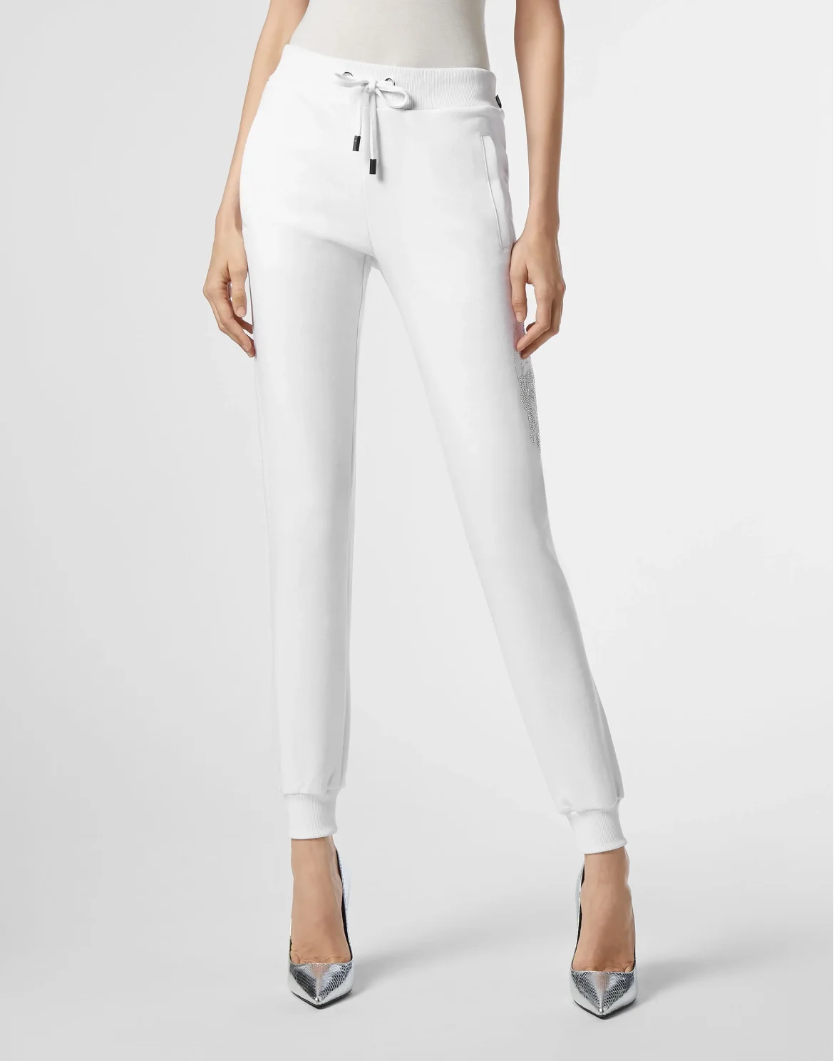 Jogging Trousers Skull, цвет: Белый