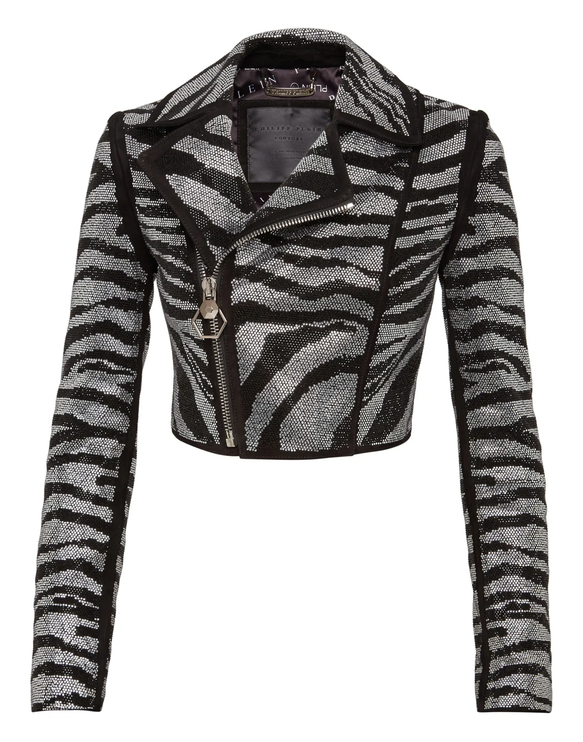 Leather Biker Crystal, цвет: Черный