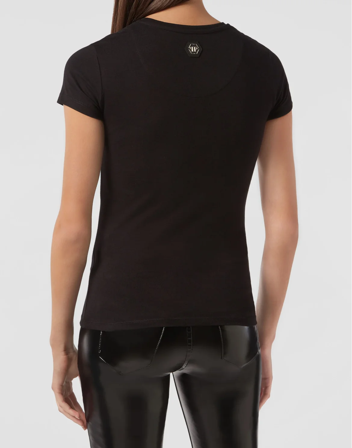T-shirt Round Neck SS Gothic Plein, цвет: Черный