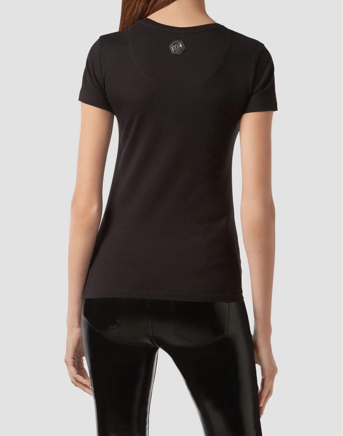 T-shirt Round Neck SS Gothic Plein, цвет: Черный