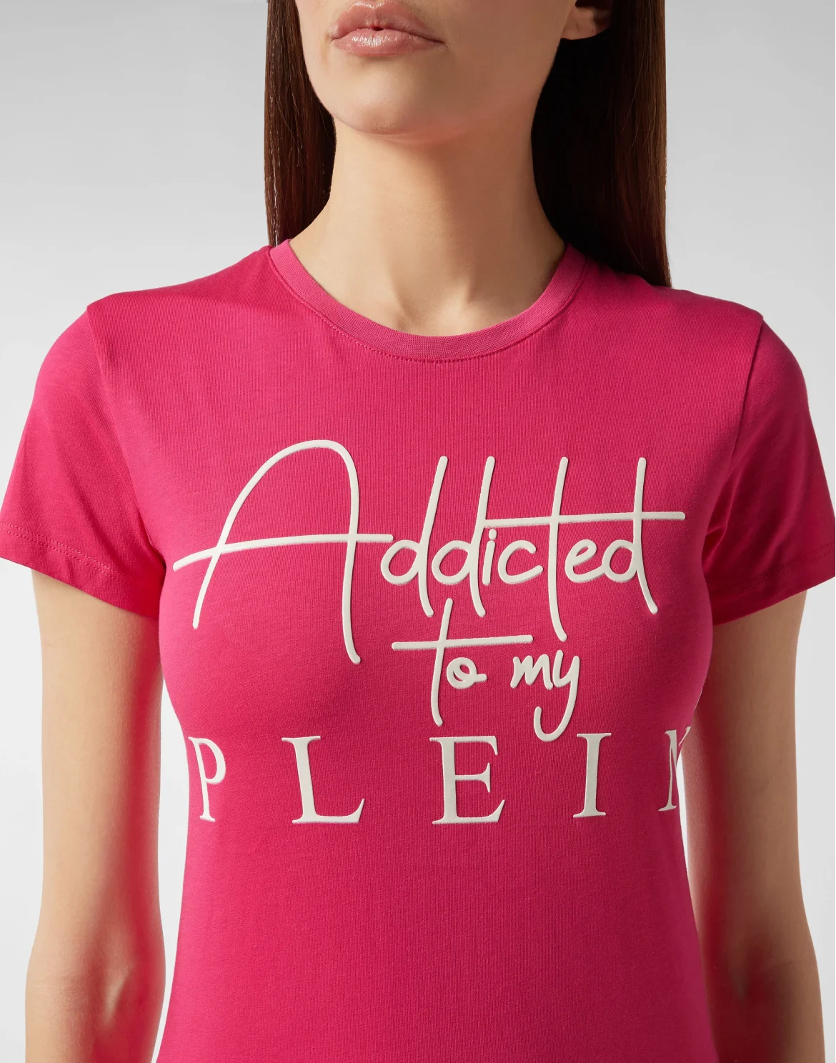 T-shirt Round Neck SS Statement, цвет: Розовый