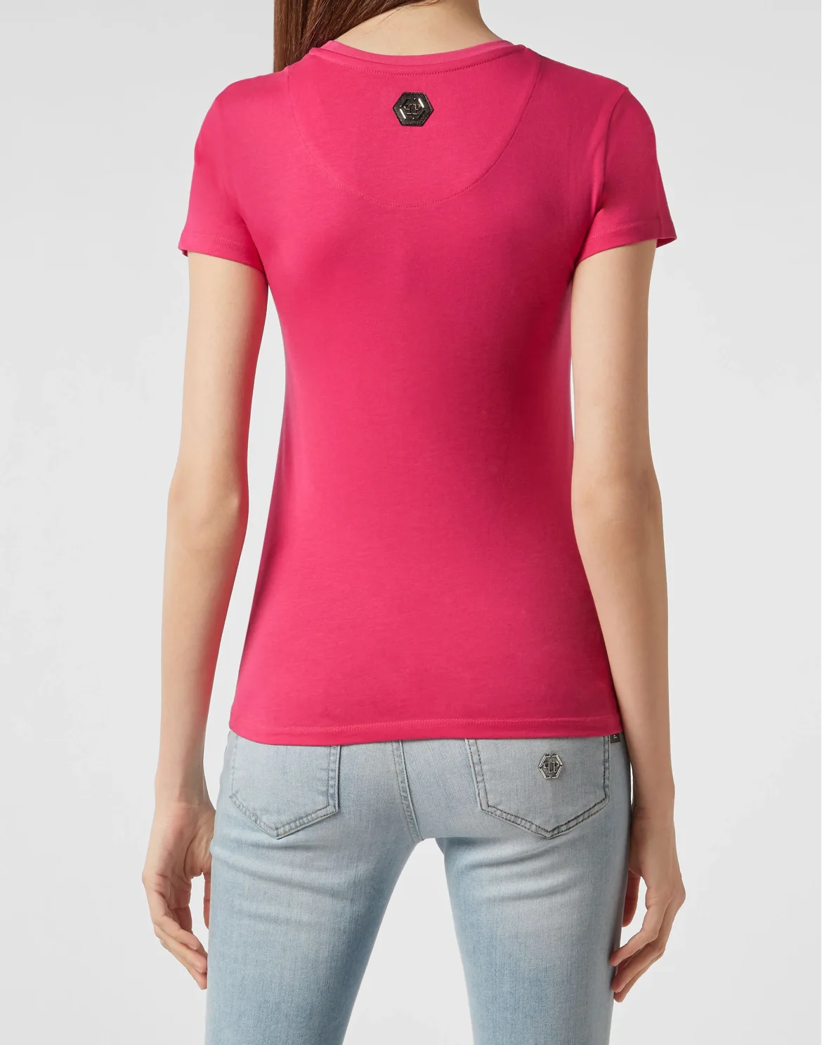 T-shirt Round Neck SS Statement, цвет: Розовый