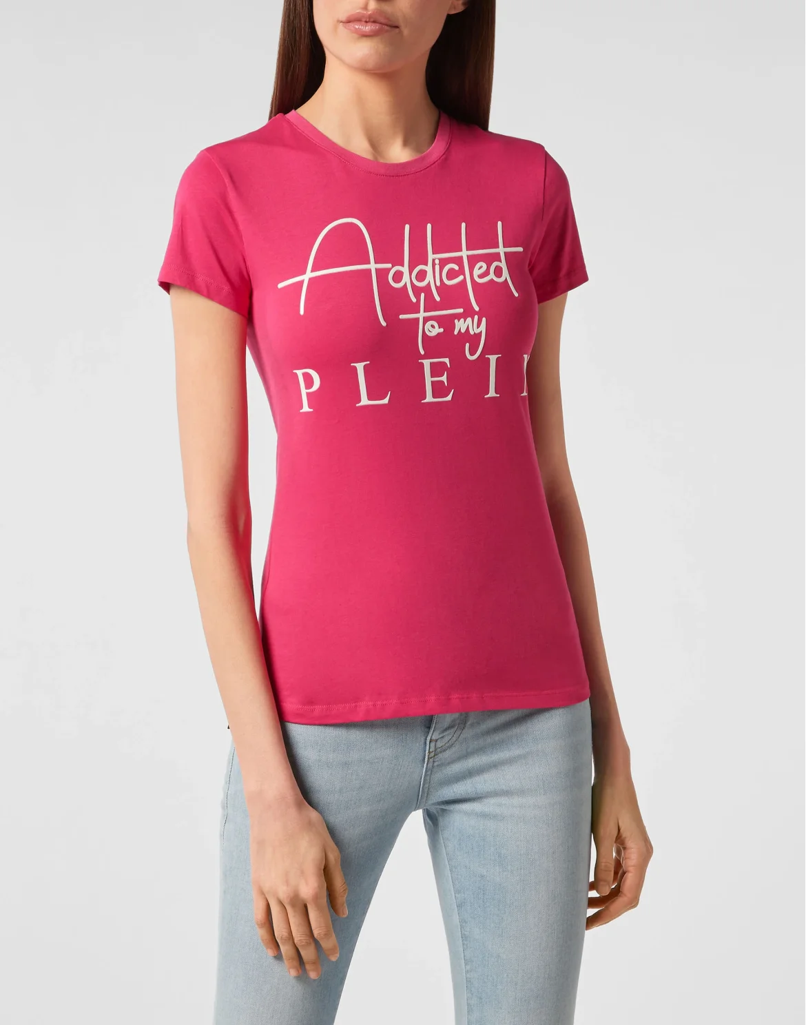 T-shirt Round Neck SS Statement, цвет: Розовый
