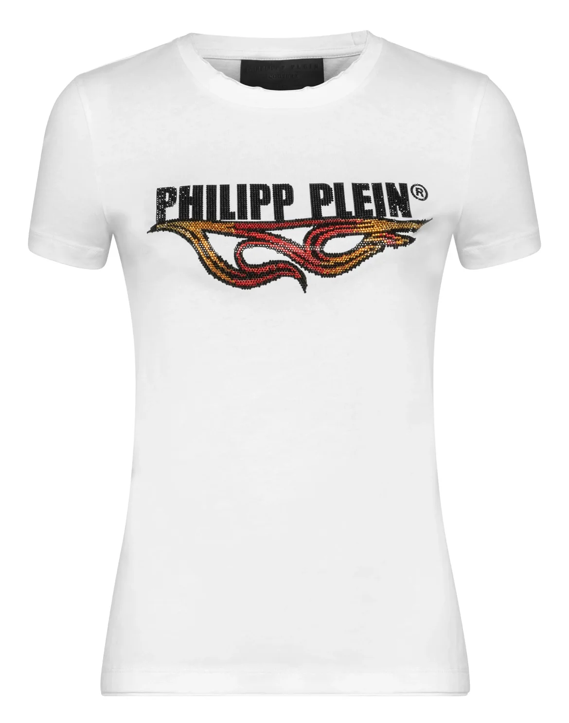 T-shirt Round Neck SS Destroyed, цвет: Белый