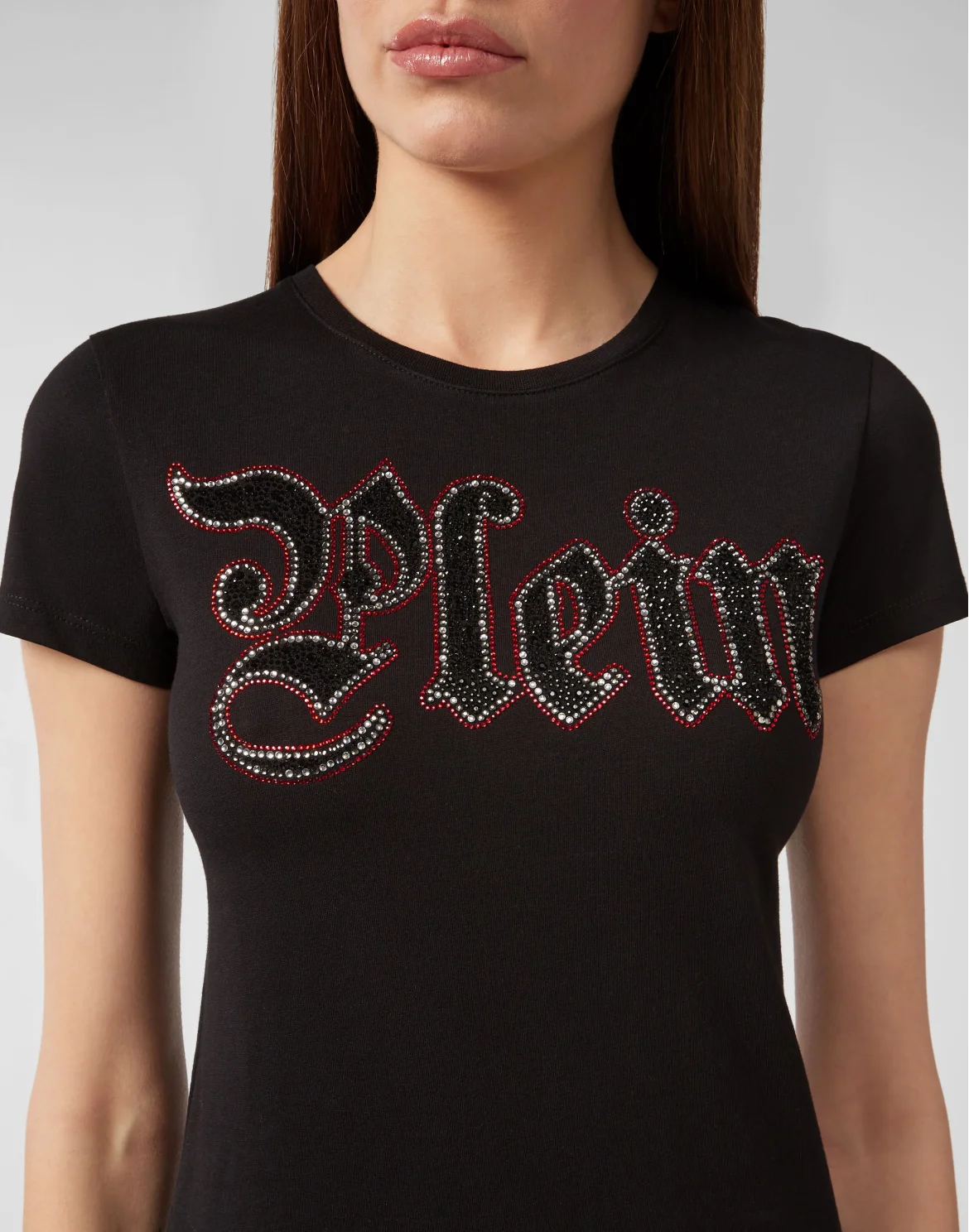 T-shirt Round Neck SS Gothic Plein, цвет: Черный