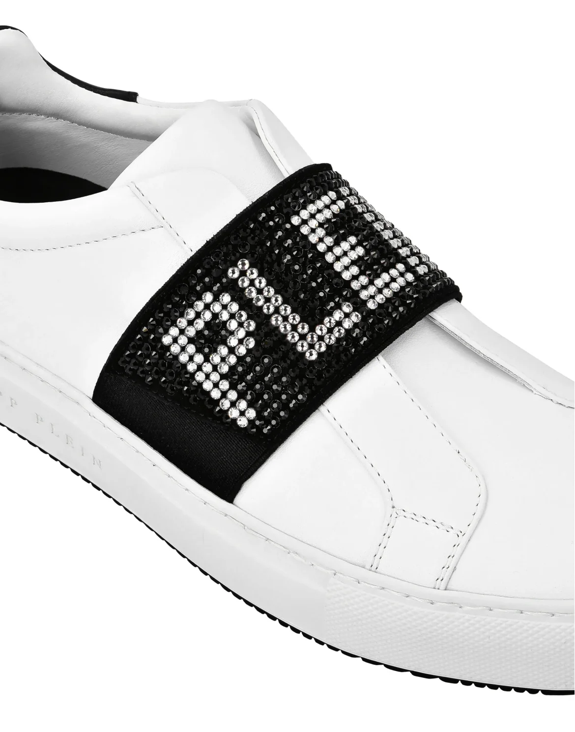 Lo-Top Sneakers Crystal Plein, цвет: Белый