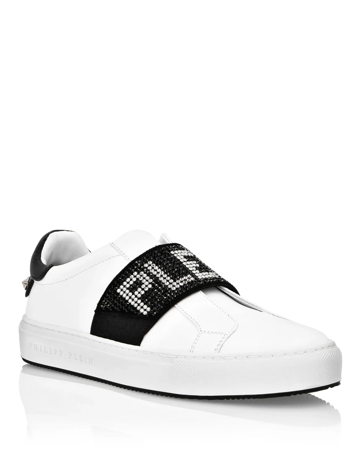 Lo-Top Sneakers Crystal Plein, цвет: Белый