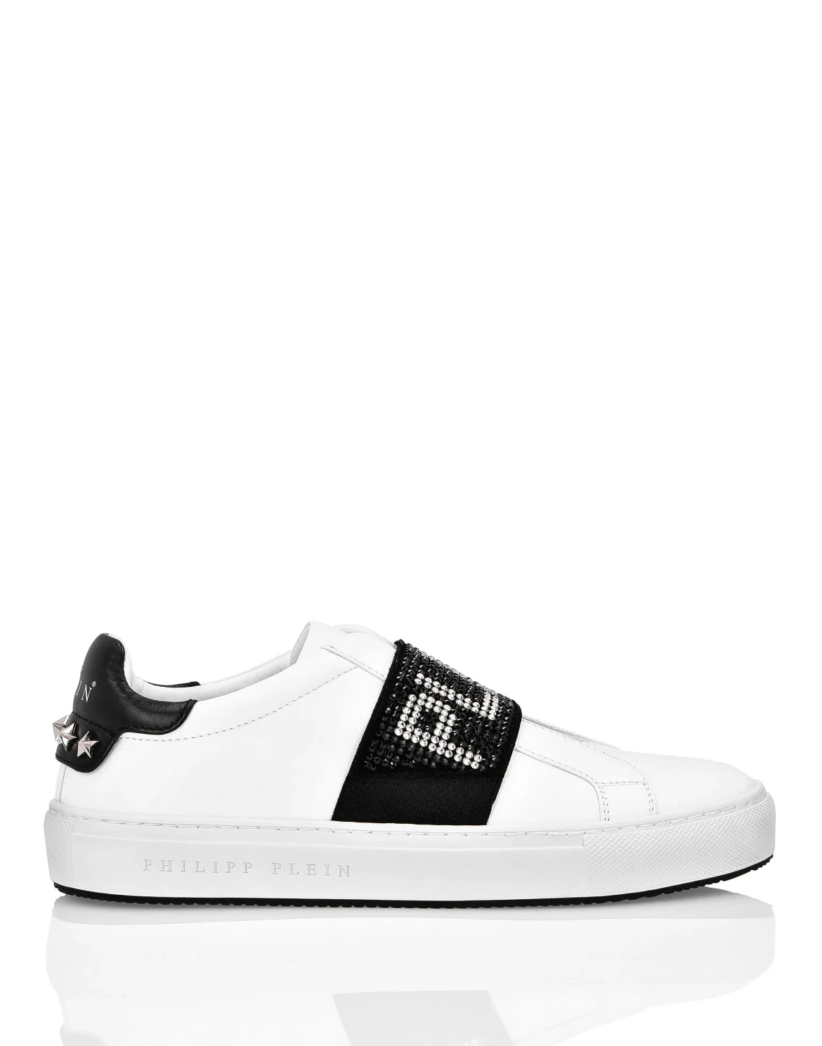 Lo-Top Sneakers Crystal Plein, цвет: Белый