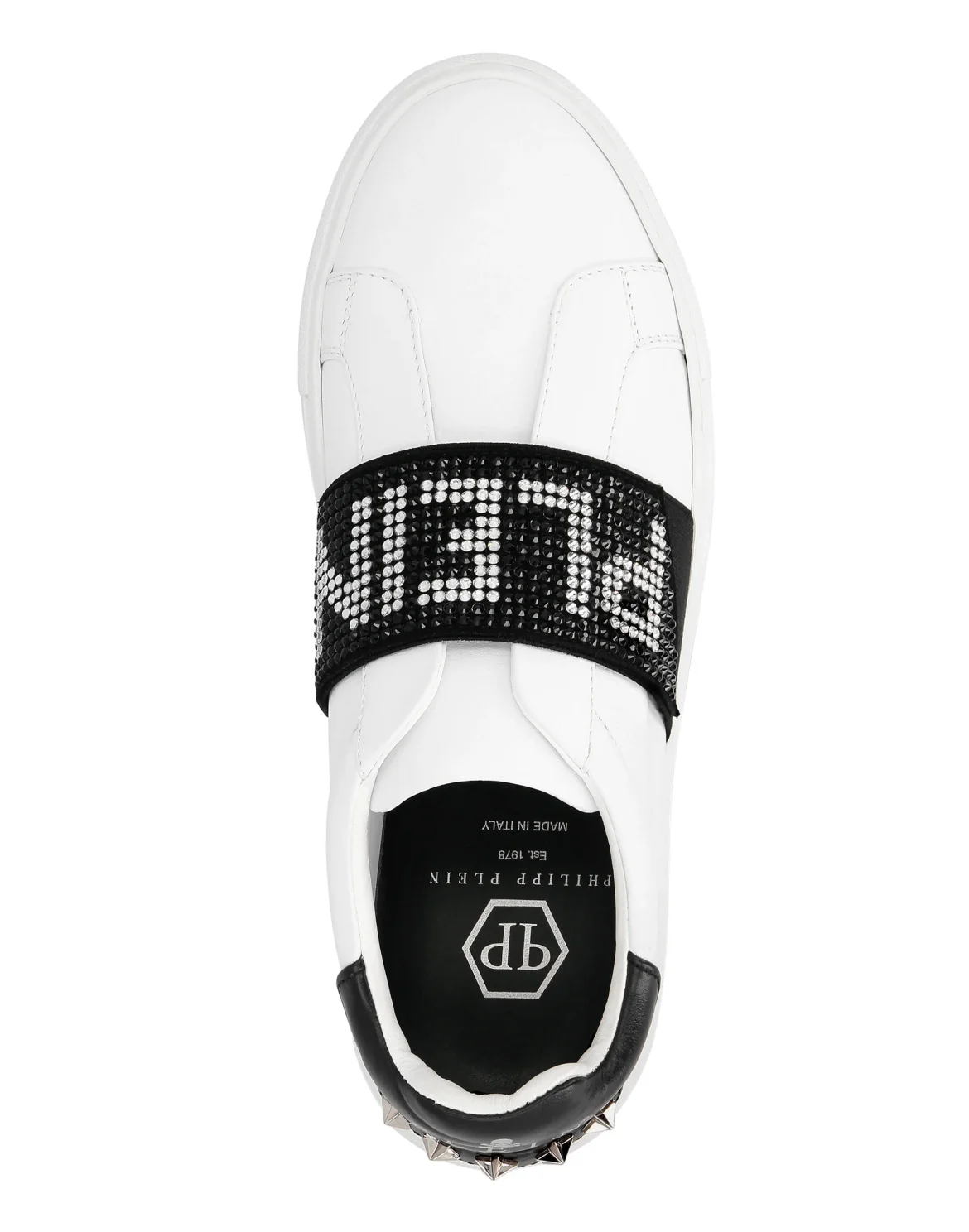 Lo-Top Sneakers Crystal Plein, цвет: Белый