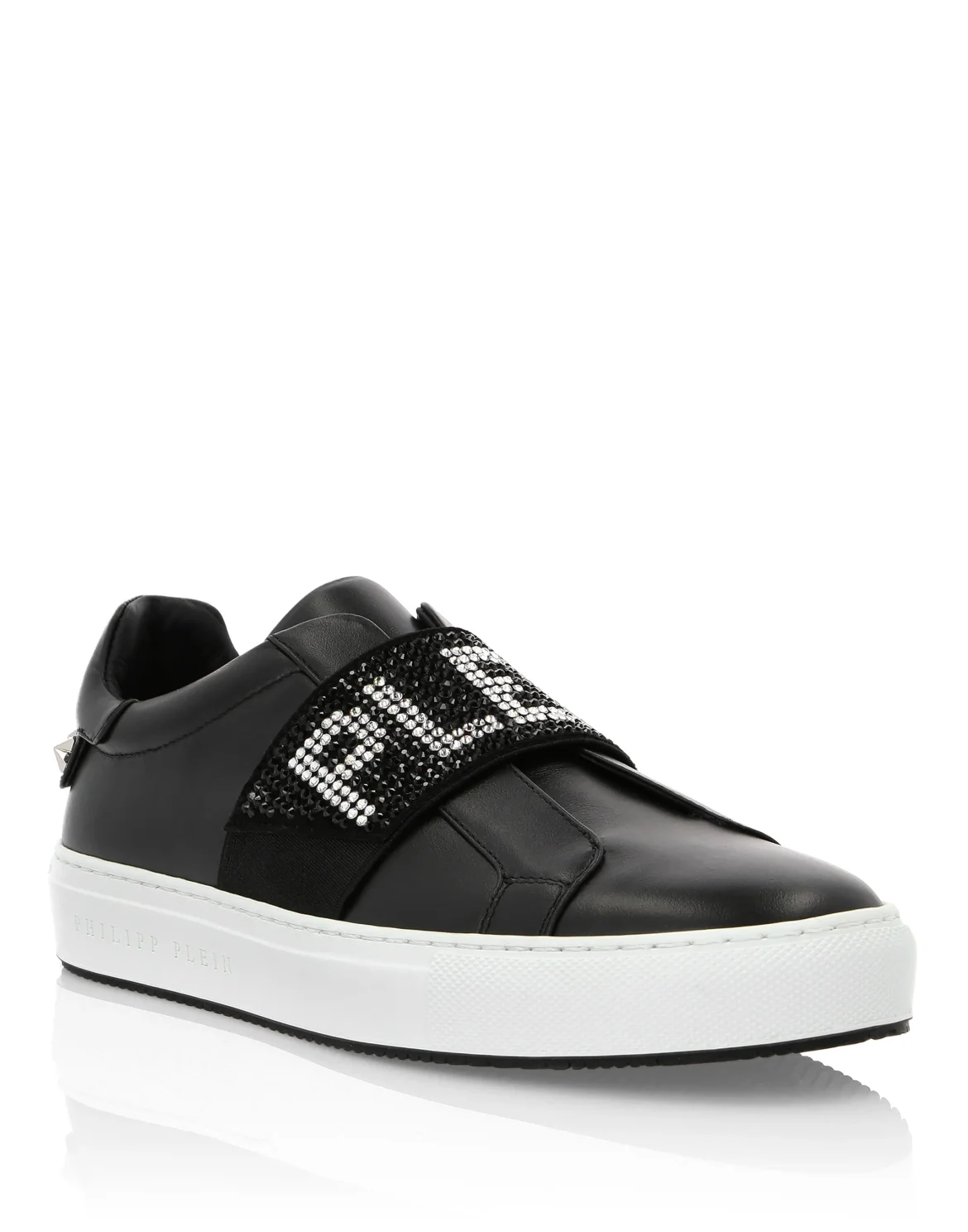 Lo-Top Sneakers Crystal Plein, цвет: Черный