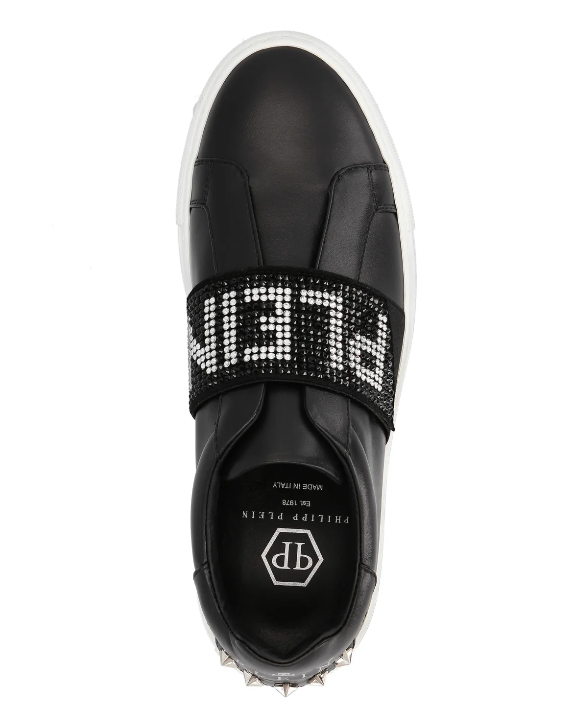 Lo-Top Sneakers Crystal Plein, цвет: Черный