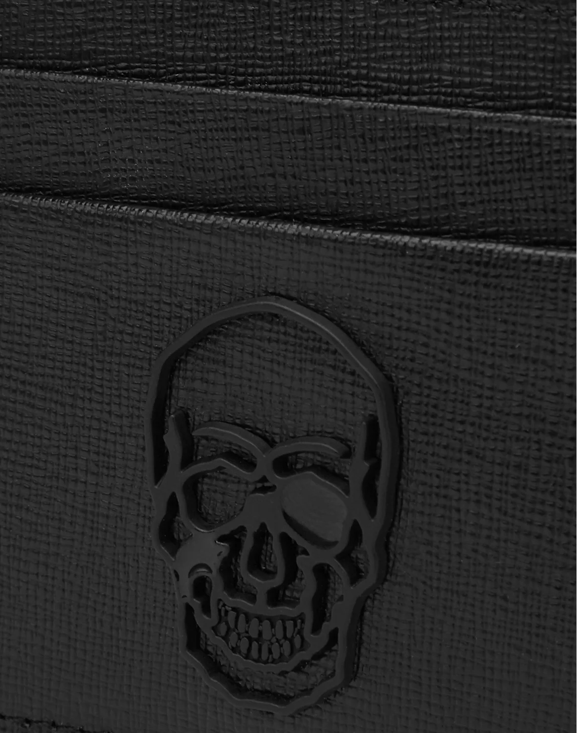 Credit Cards Holder Skull, цвет: Черный