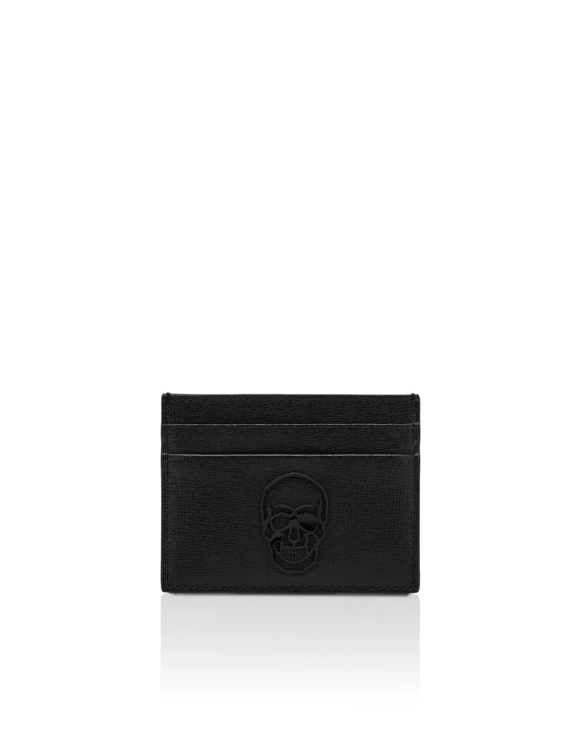 Credit Cards Holder Skull, цвет: Черный