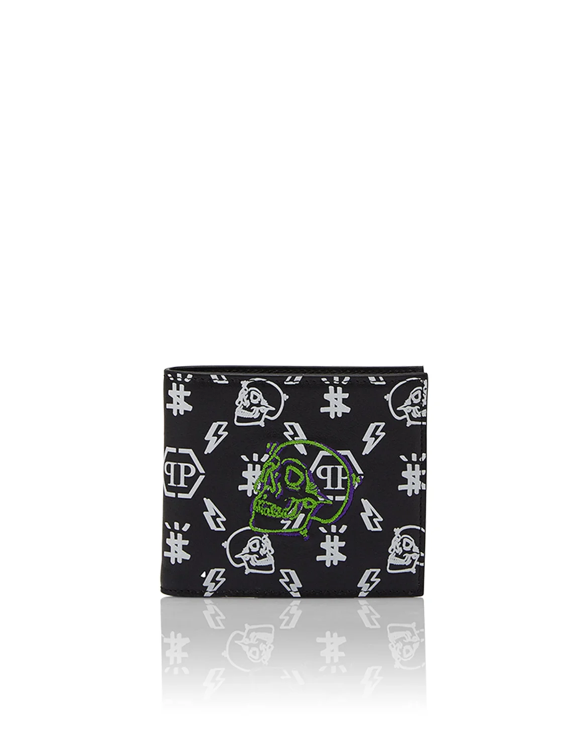 Pocket wallet Monogram, цвет: Черный