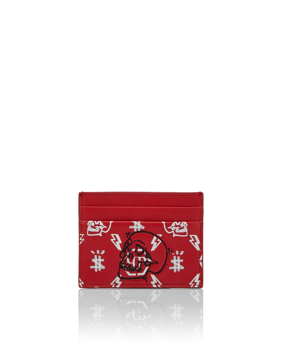 Credit Cards Holder Monogram, цвет: Красный