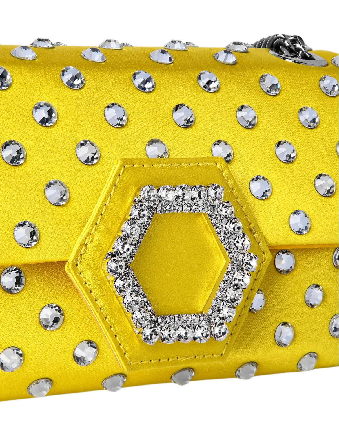 Mini Shoulder Stones  Hexagon, цвет: Желтый
