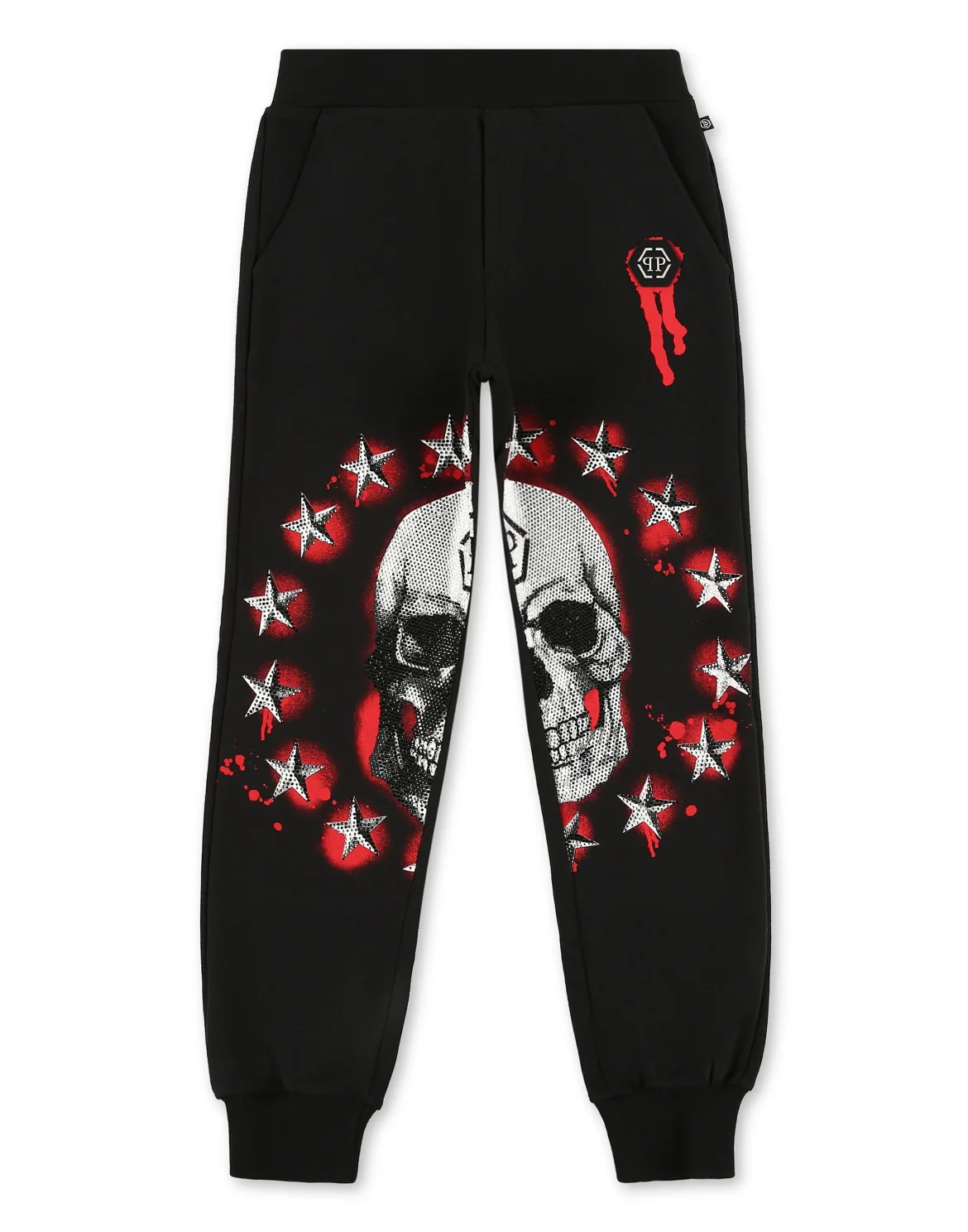 Jogging Trousers Stars and skull, цвет: Черный
