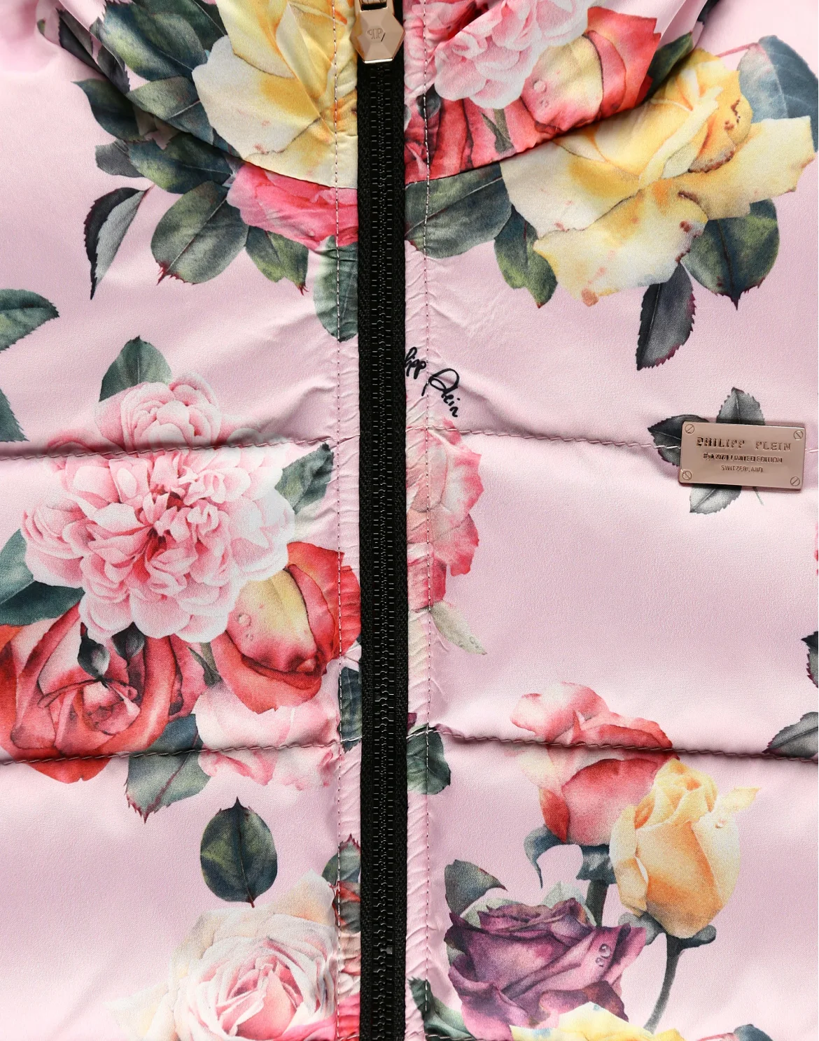 Nylon Jacket Flowers, цвет: Розовый