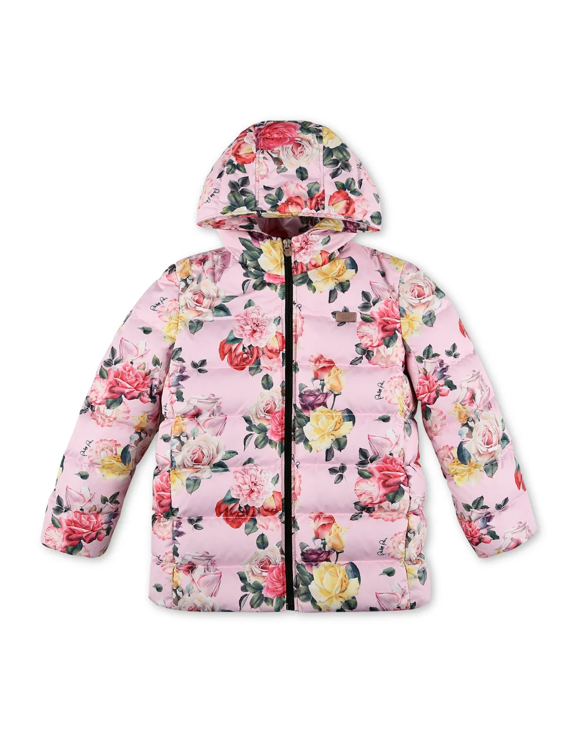 Nylon Jacket Flowers, цвет: Розовый