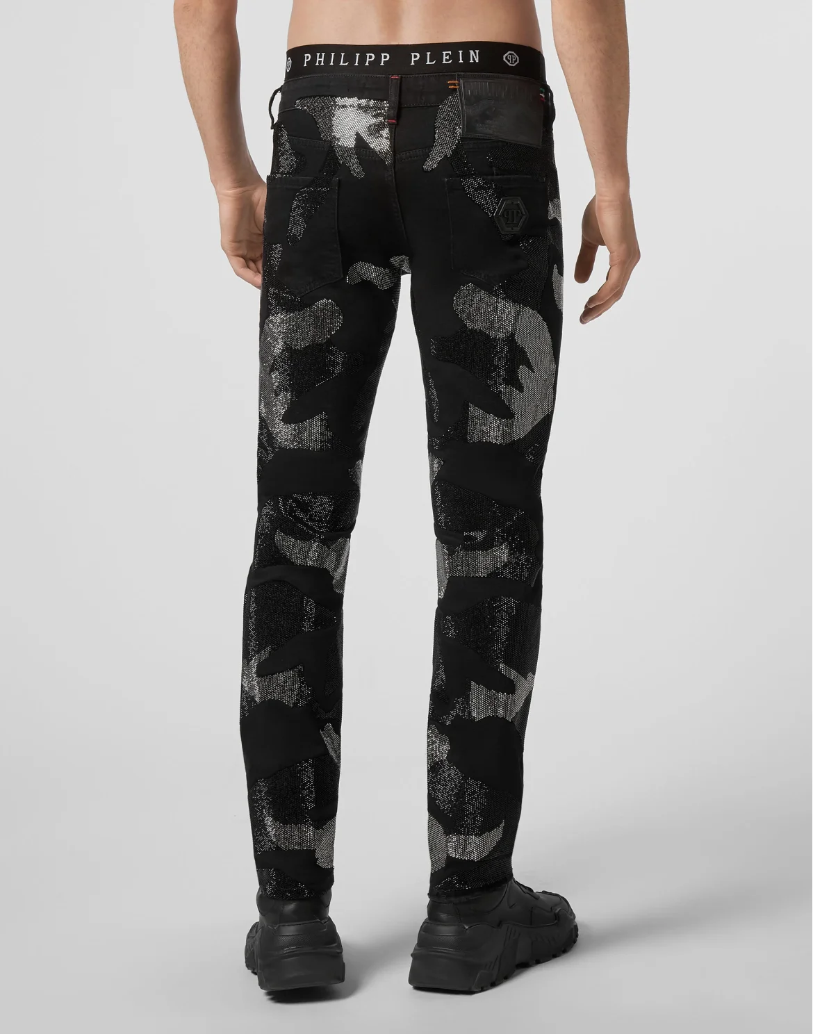 Super Straight Cut Camouflage, цвет: Черный