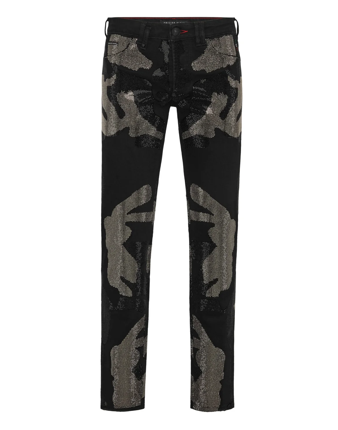 Super Straight Cut Camouflage, цвет: Черный