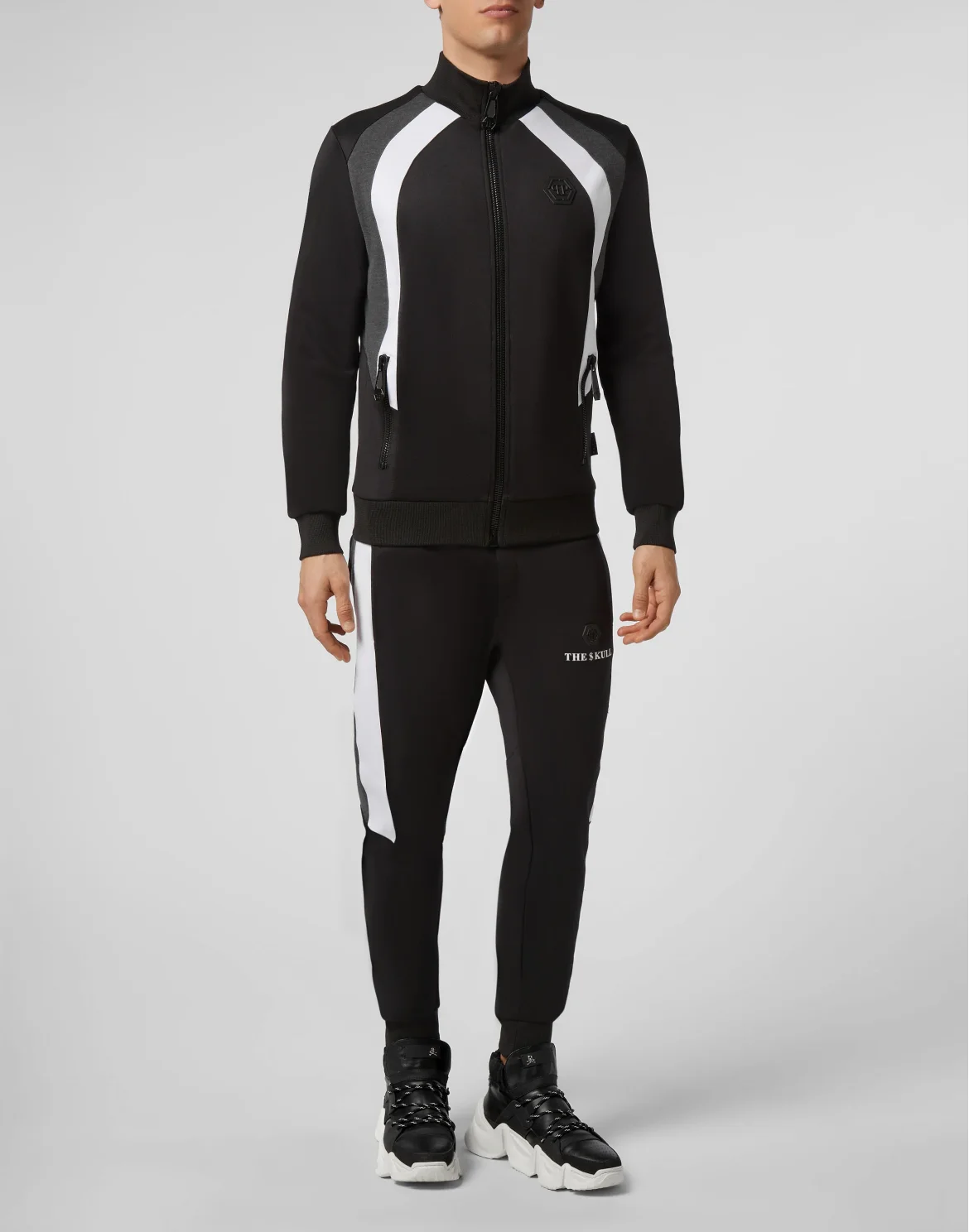Jogging Jacket Skull, цвет: Черный