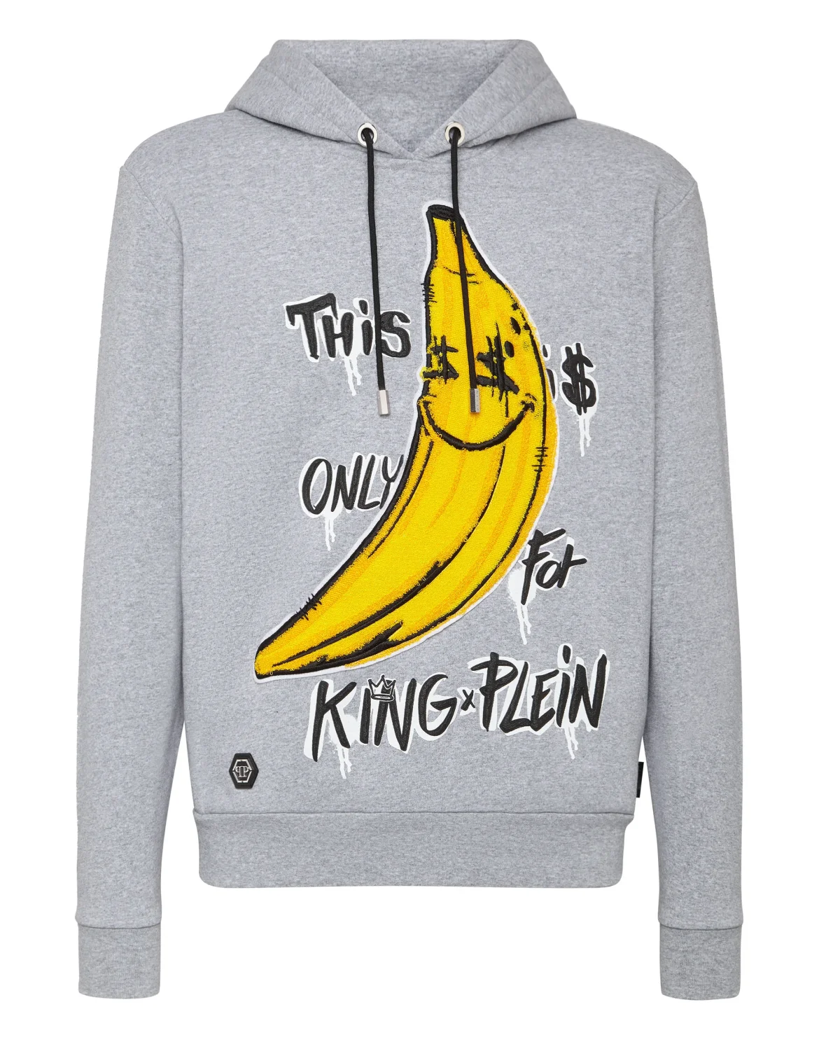 Hoodie sweatshirt King Plein, цвет: Серый