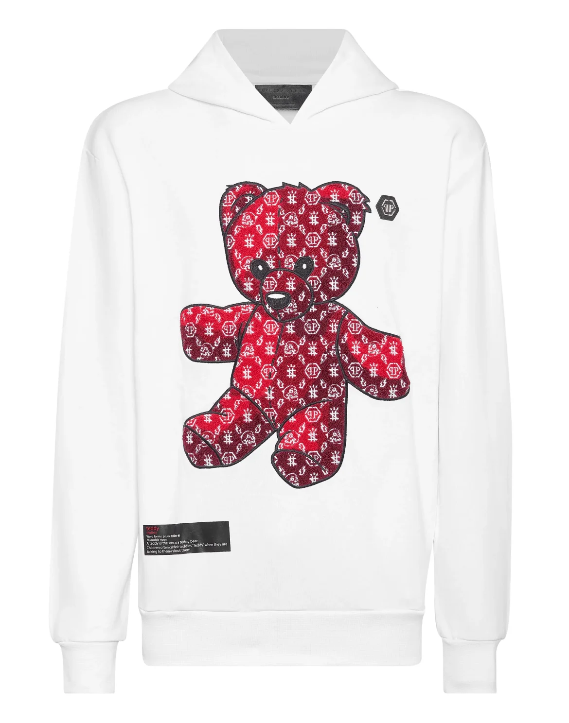 Hoodie sweatshirt Teddy Bear, цвет: Белый
