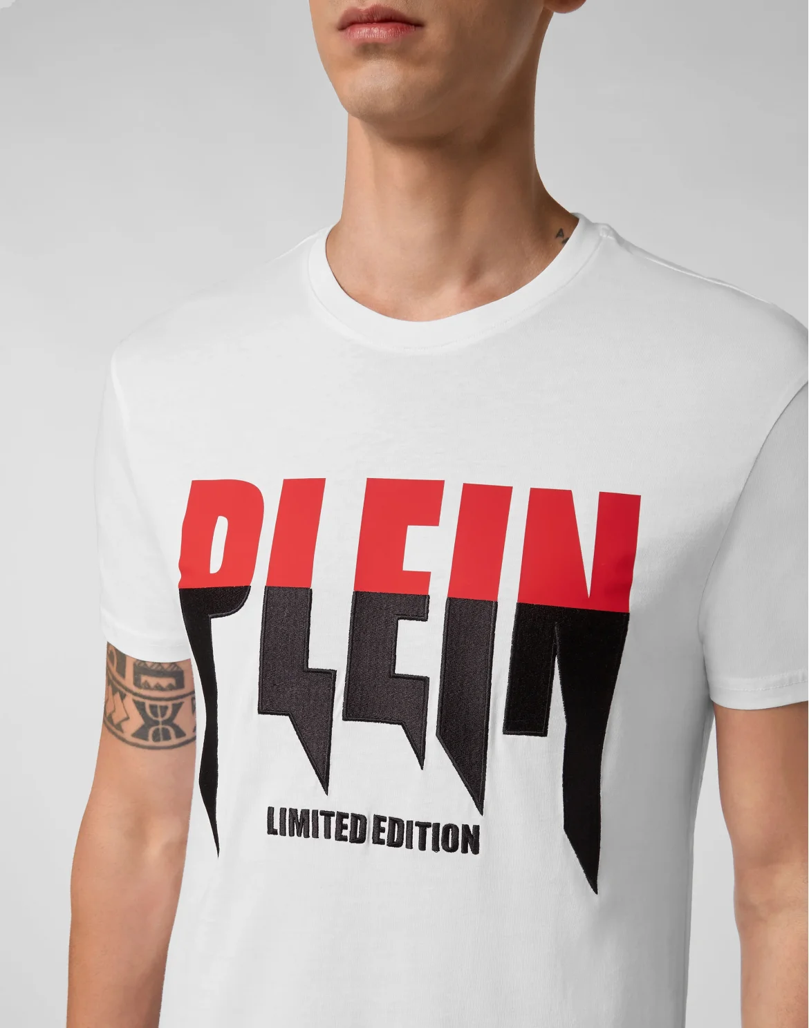 T-shirt Round Neck SS Iconic Plein, цвет: Белый