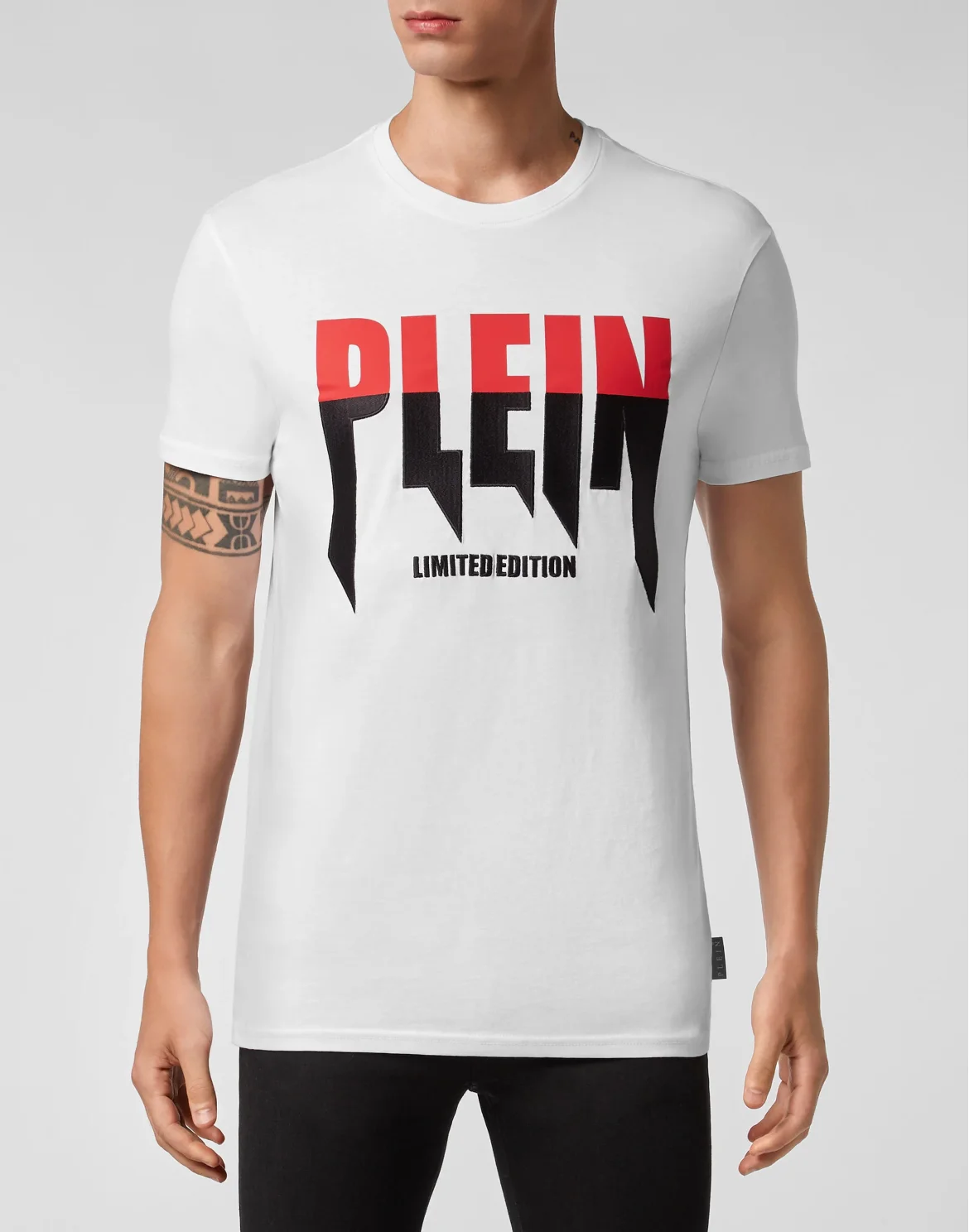 T-shirt Round Neck SS Iconic Plein, цвет: Белый