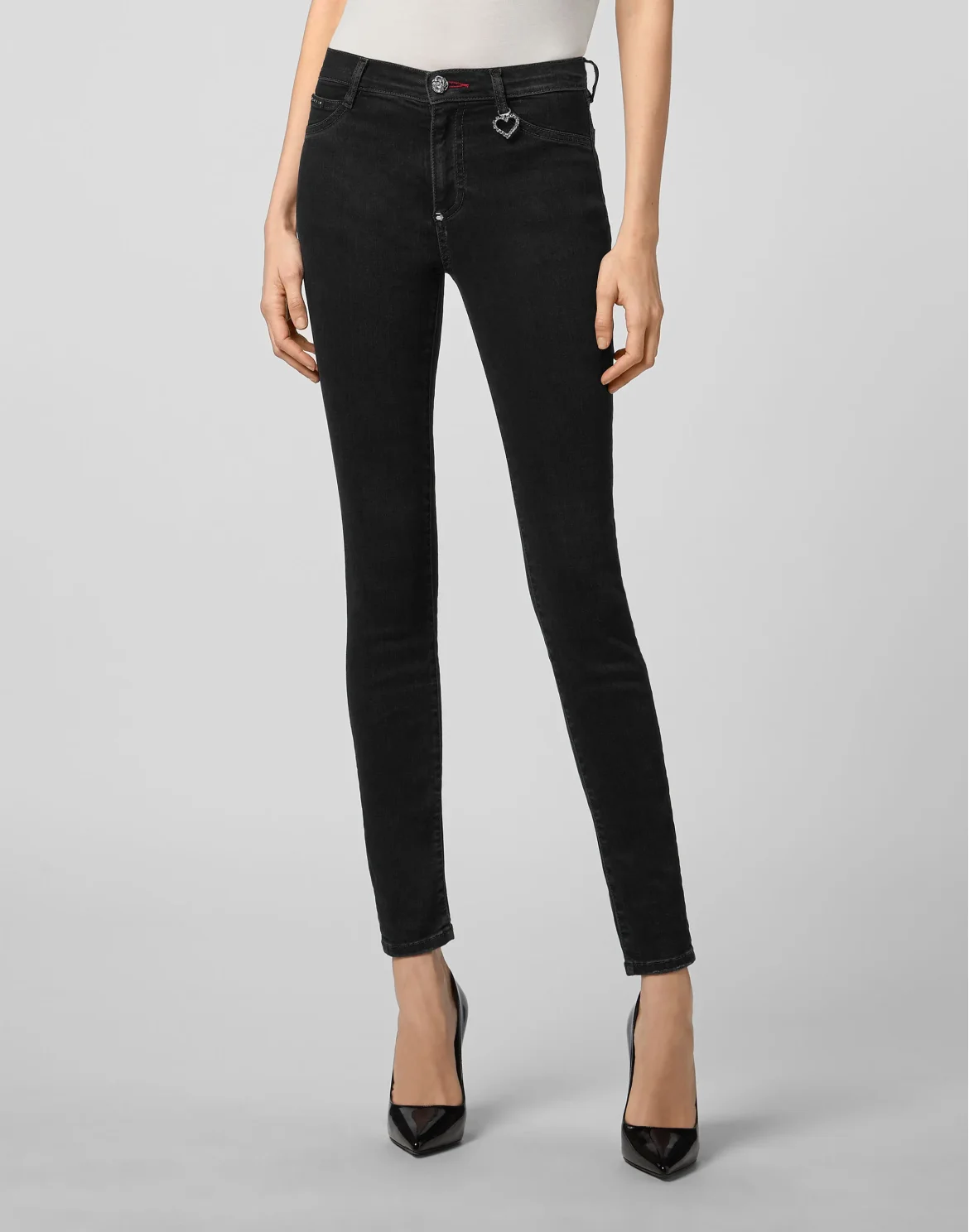 Slim Fit  Philipp Plein TM, цвет: Черный